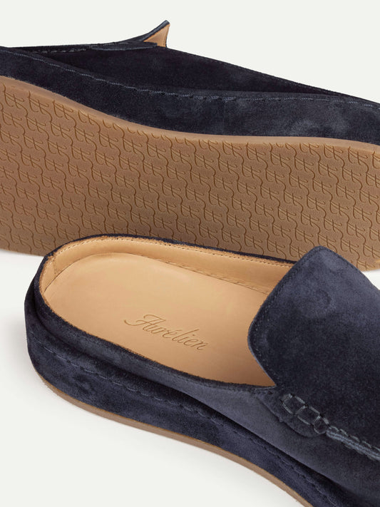 Navy Voyager Slipper